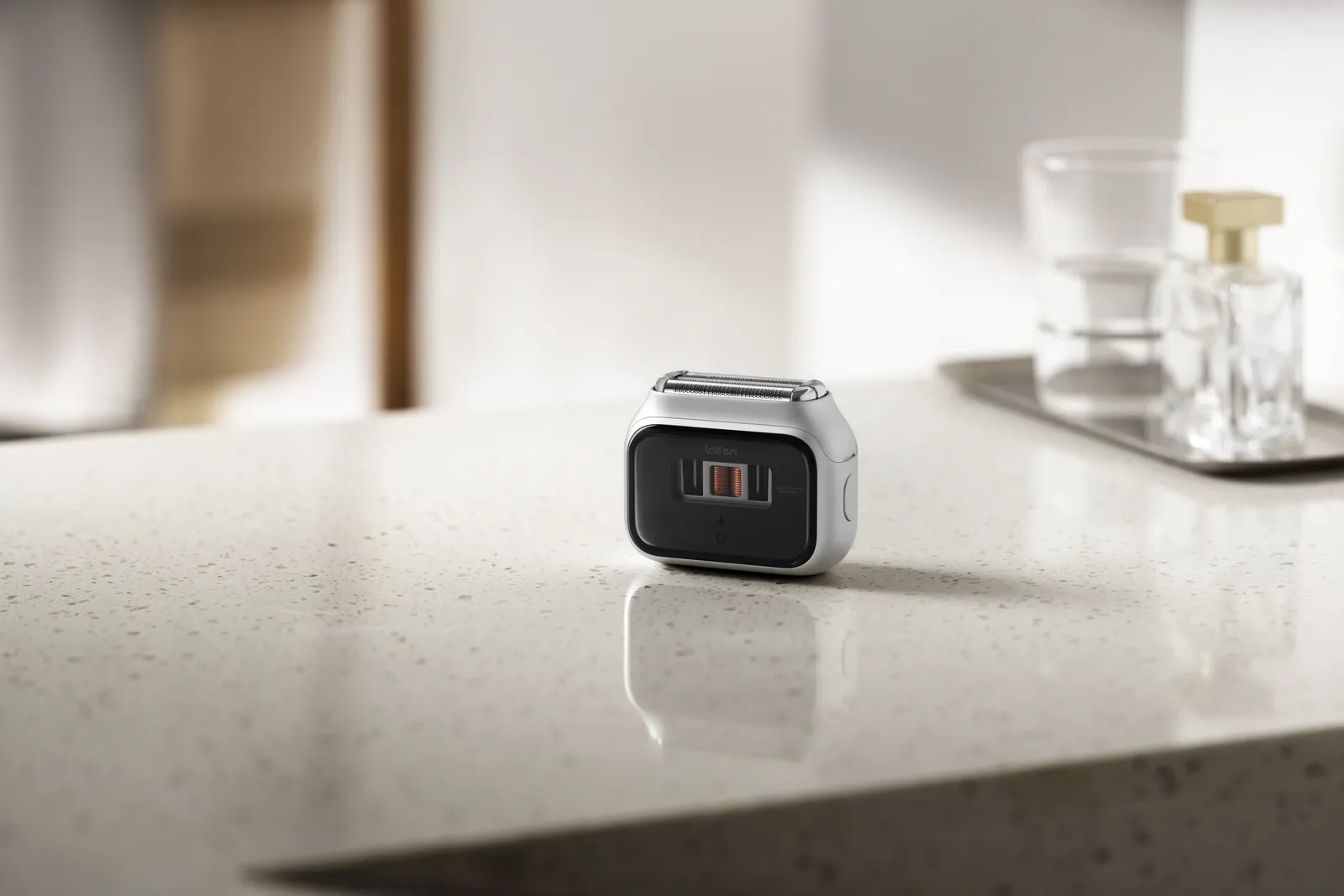 洗面所にインテリアのように置かれたP3